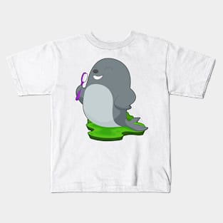 Seal Brush teeth Tootbrush Kids T-Shirt